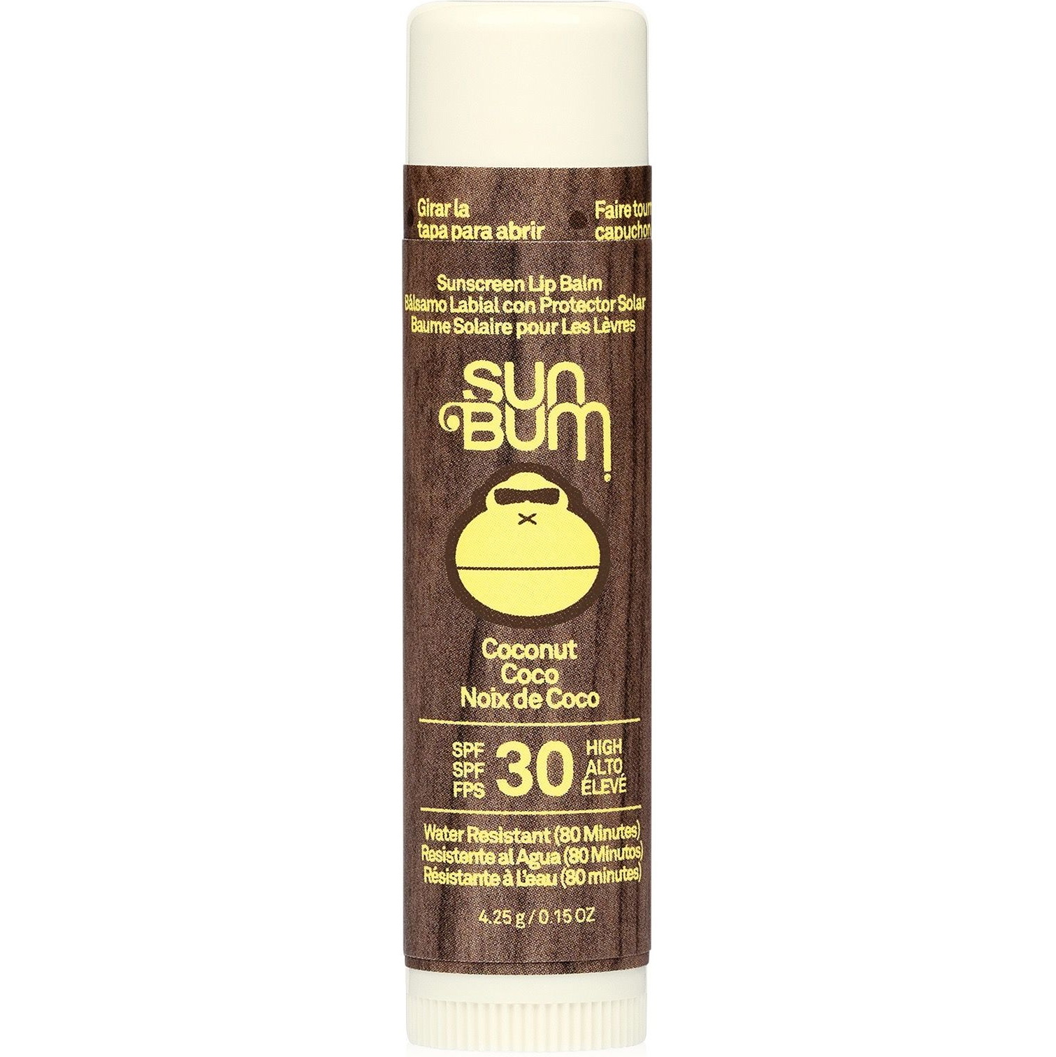 Sun Bum Original 30 SPF Sunscreen CocoBalm Lip Balm 4.25g SB338796 - Coconut